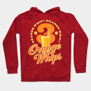 3 Orange Whips Hoodie